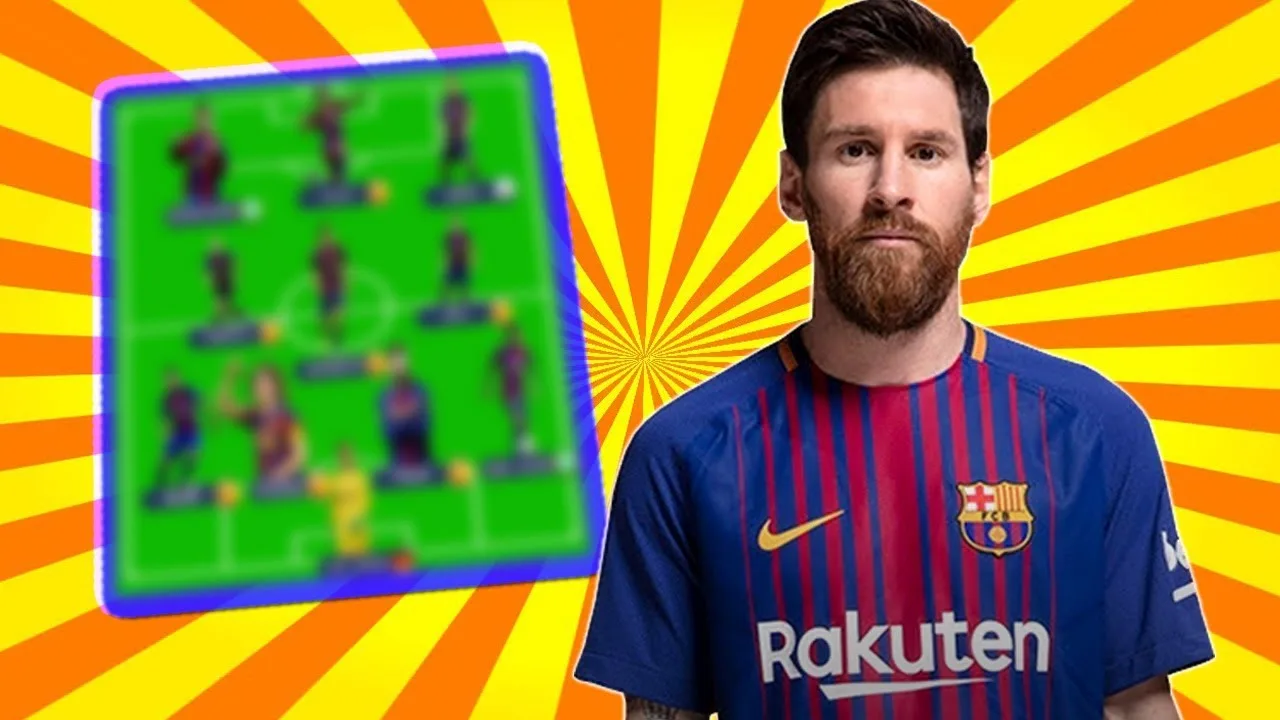 Leo Messi's Dream Team [best team mates in his career]