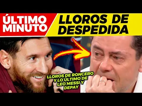 LLOROS en el REAL MADRID  NOTICIAS SORPRESA de LEO MESSI