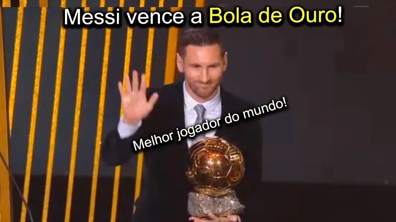 LIONEL MESSI GANHA O PRÊMIO DA BOLA DE OURO 2019