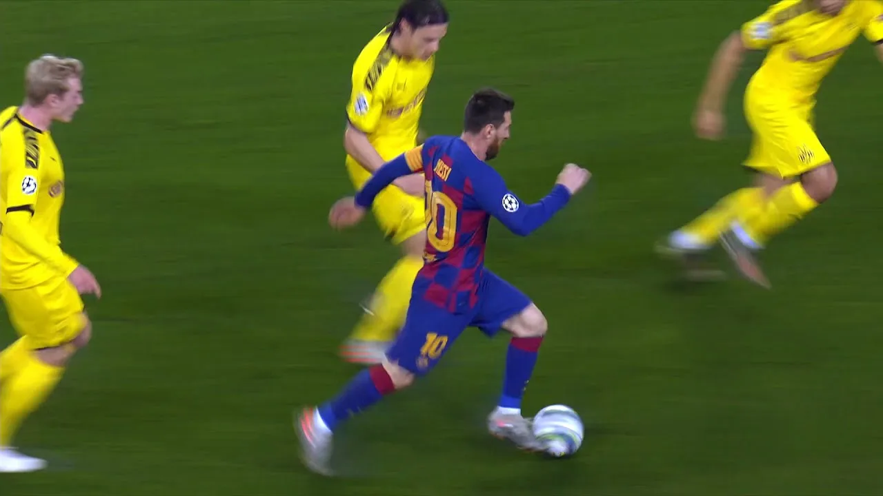 Lionel Messi vs Dortmund (Home) (UCL) 2019/20 HD 1080i