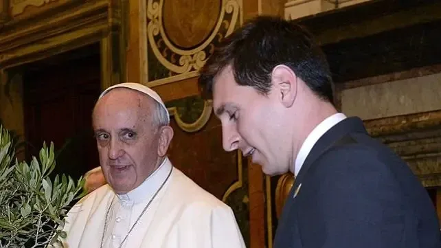 Tu nous manqueras, dit Lionel Messi pour la mort du pape François