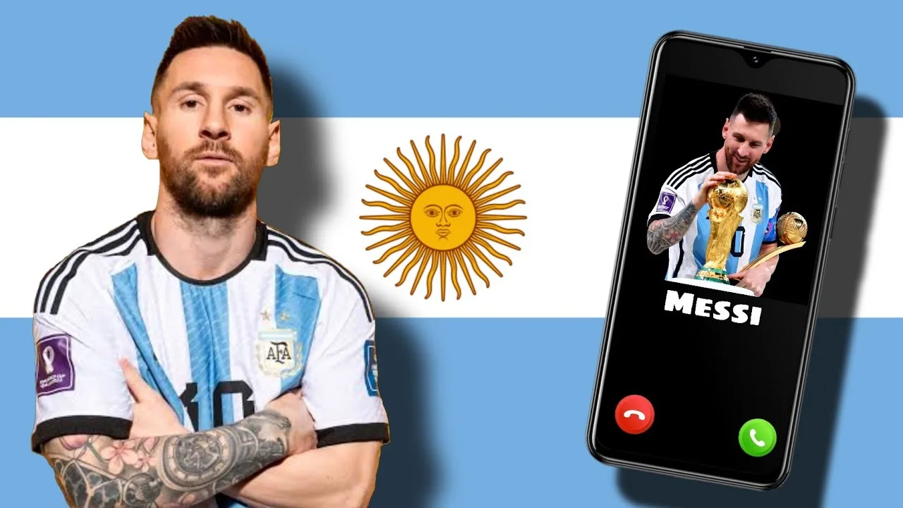 Llamada de Messi (The Best) #messi #leomessi