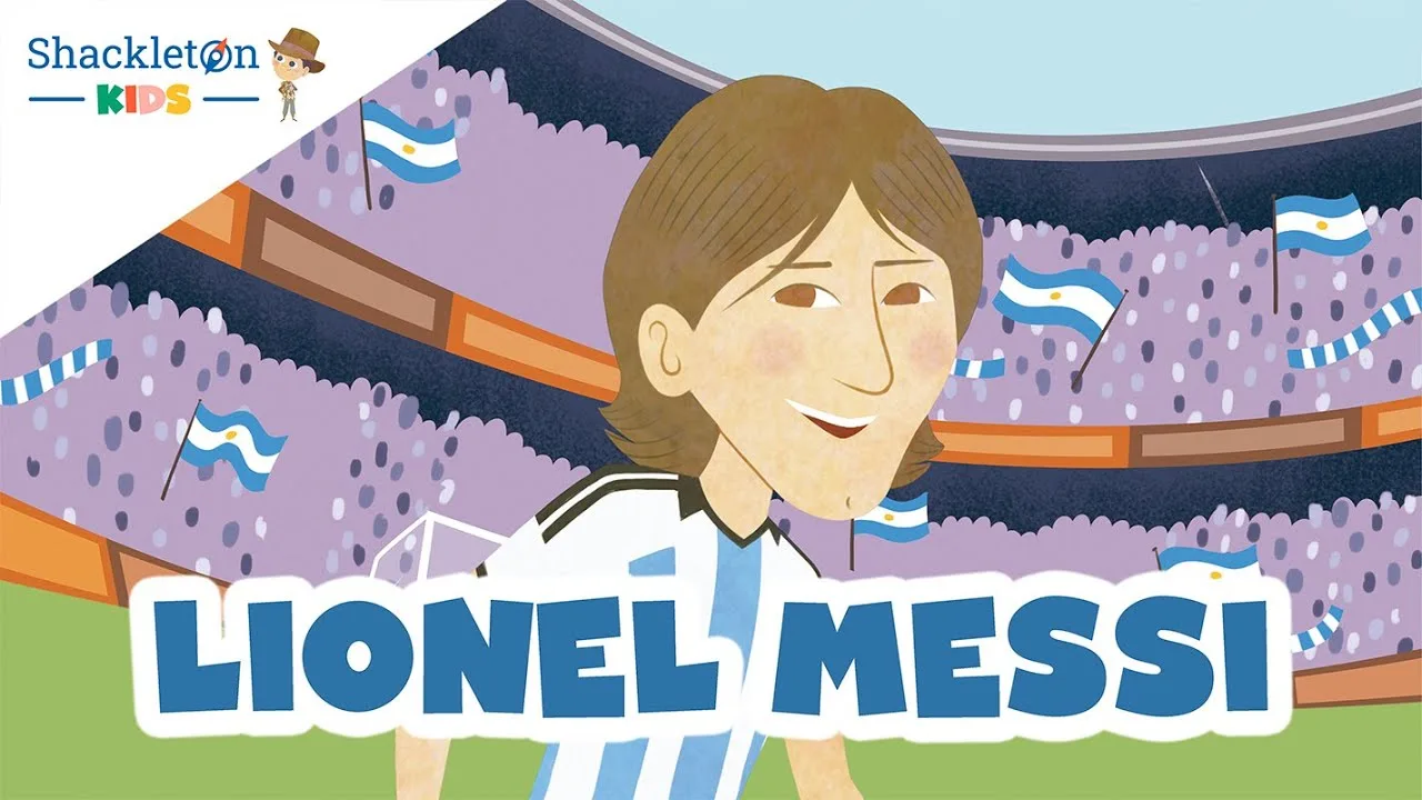 Lionel Messi | Biographie dans l’histoire des enfants | Kids Shackleton