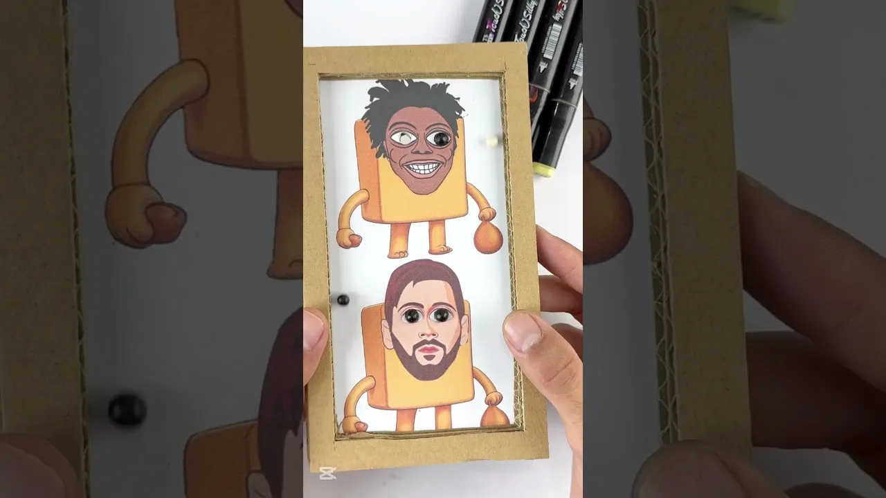 tung tung tung sahur x ishowspeed x Leo Messi cardbord eyes game #shorts #tungtungtungsahur