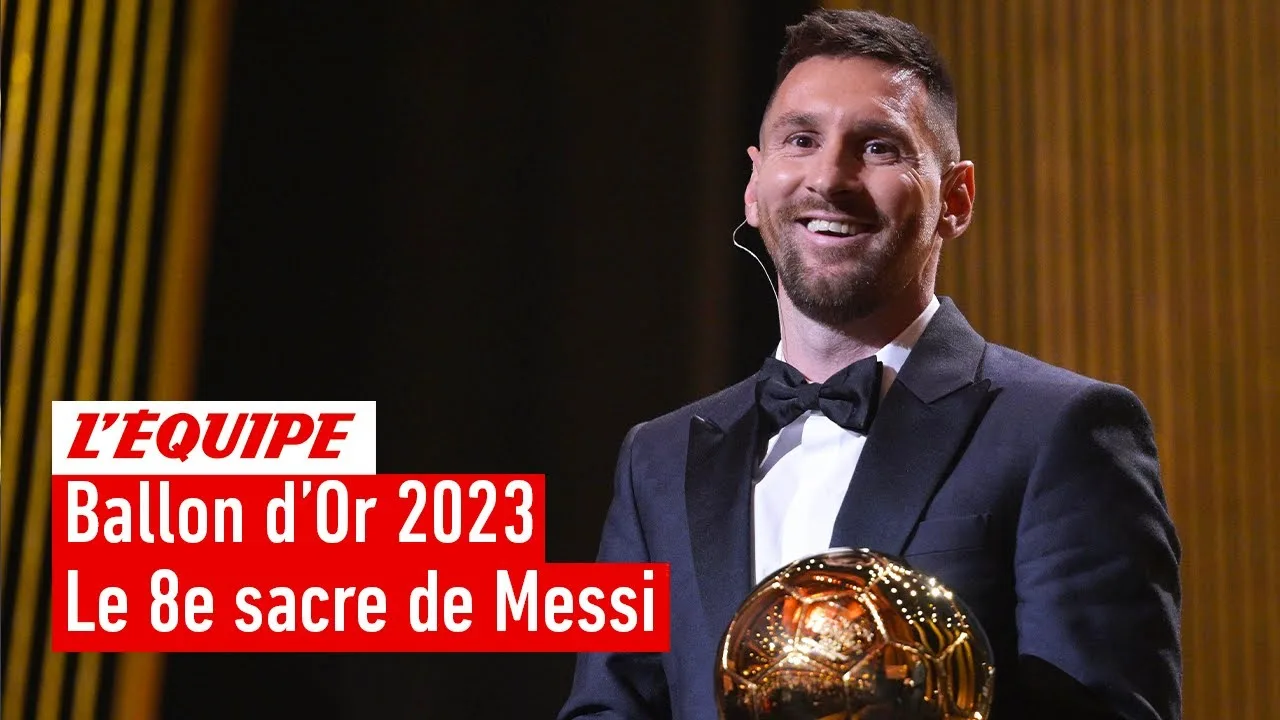 Lionel Messi sacré Ballon d’Or 2023