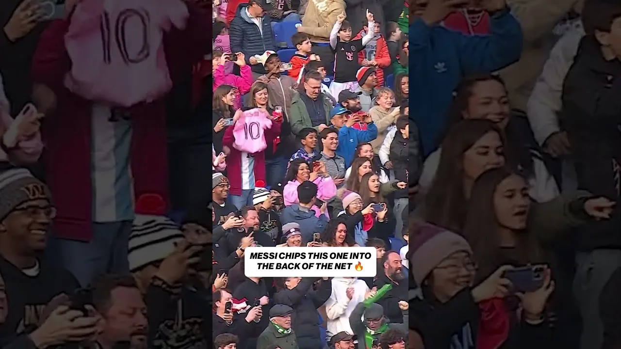 Lionel Messi double l’avance de l’Inter Miami 🔥 #messi #soccer #goal