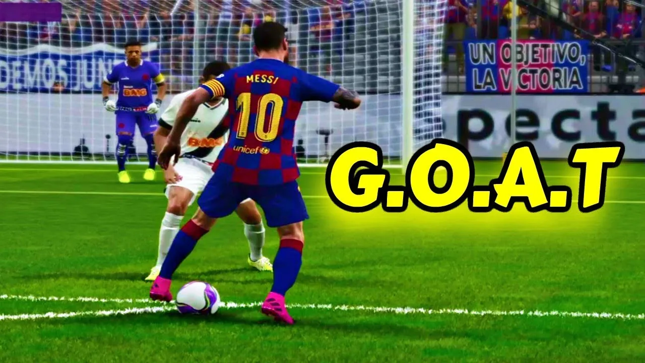 Lionel Messi Best Skills and Goals PES 2020 MESSI DRIBBILING