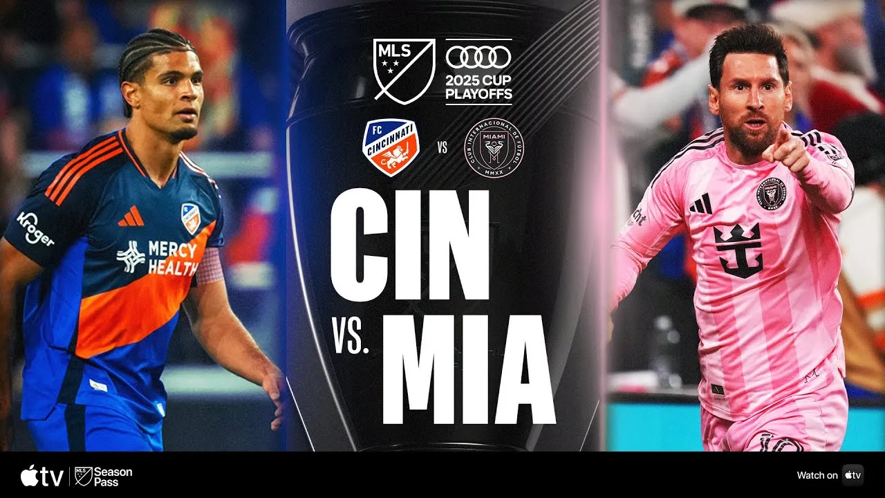 FC Cincinnati contre Inter Miami CF | Faits saillants du match complet | Playoffs de la Coupe Audi MLS 2025