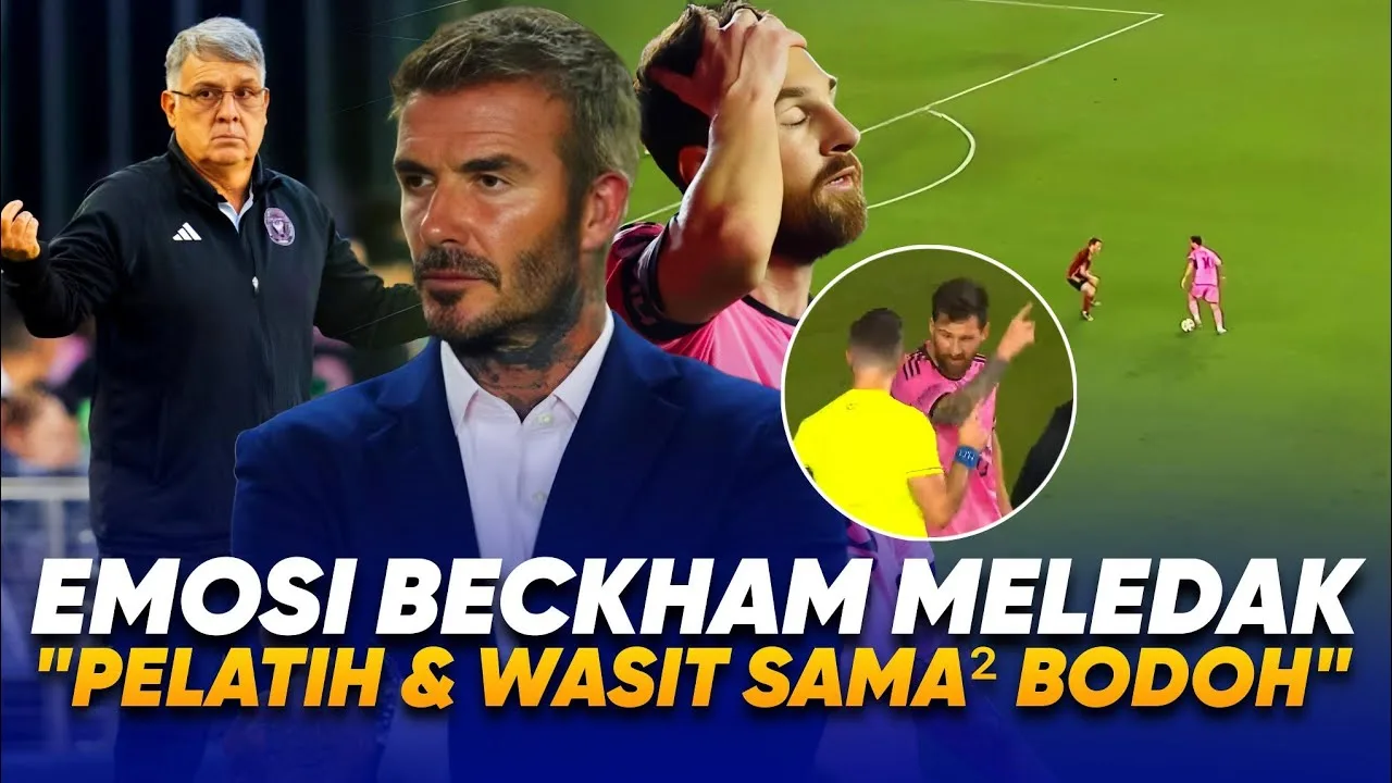 Merde par Beckham !! Tata Martino n’a pas pu optimiser Leo Messi lors du match contre Atlanta United