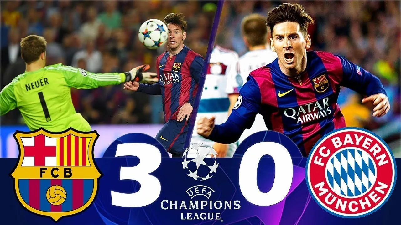 Lionel Messi vs Bayern Munich / Barcelona vs Bayern Munich